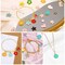 120 Pieces Spring Summer Floral Themed Charms, Flower Charms for Jewelry Making, Assorted Gold Enamel Charm Pendants for DIY Necklace Bracelet Earrings Supplies Gifts for Mom Women Girls